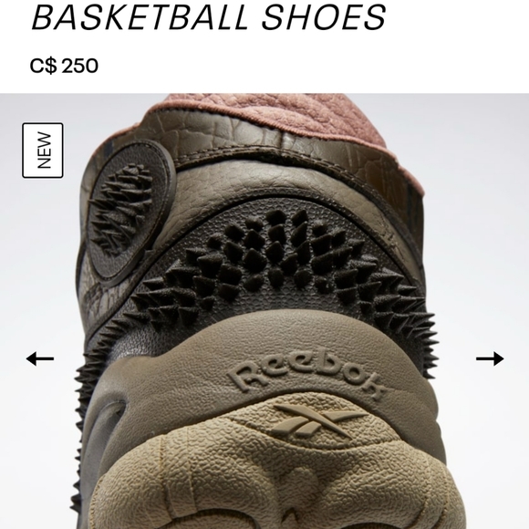 REEBOX JURASSIC WORLD THE ANSWER DMX BASKETBALL SHOES - Picture 8 of 9